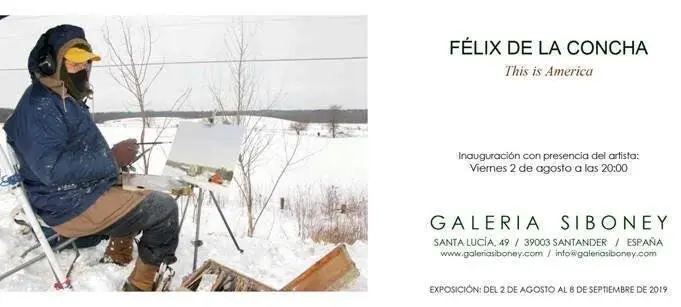 F&eacute;lix de la Concha exposici&oacute;n galer&iacute;a Siboney