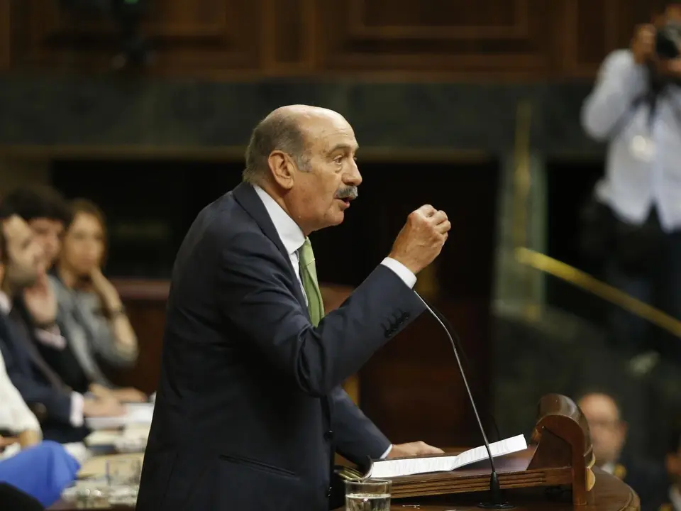 El diputado nacional del Partido Regionalista de Cantabria, Jos&eacute; Mar&iacute;a Maz&oacute;n