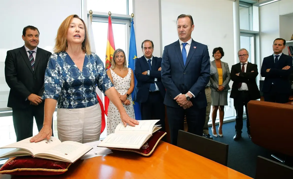 Toma de posesi&oacute;n de los nuevos directores generales de Desarrollo Rural, Marisa Pascual, y del Centro de Investigaci&oacute;n del Medio Ambiente (CIMA), Agust&iacute;n Ib&aacute;&ntilde;ez