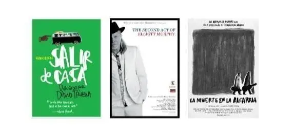 Carteles de las pel&iacute;culas del ciclo musical de los Cines Groucho de Santander