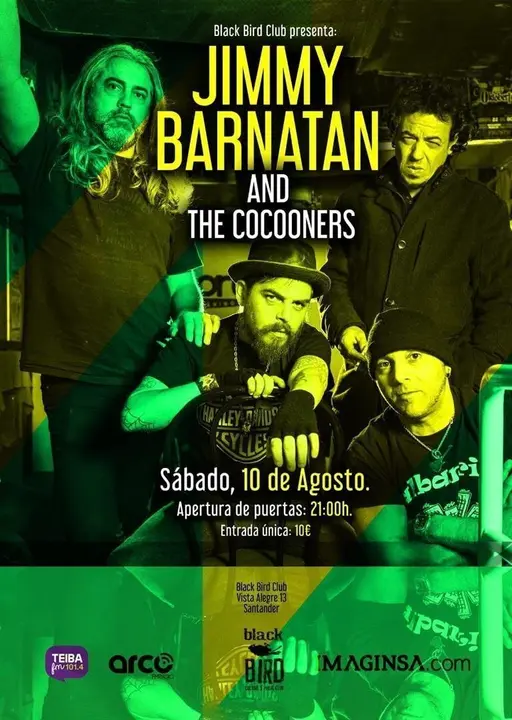 Jimmy Barnat&aacute;n & The Cocooners presentan "Una Noche en el St. Jonhs" En Santander