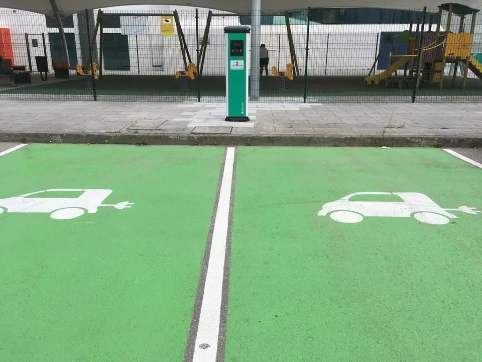 Cargador de veh&iacute;culos el&eacute;ctricos de Ramales