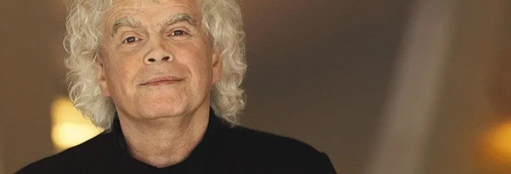 Sir Simon Rattle, director de la London Symphony Orquestra