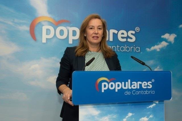 La secretaria general del Partido Popular de Cantabria, María José González Revuelta