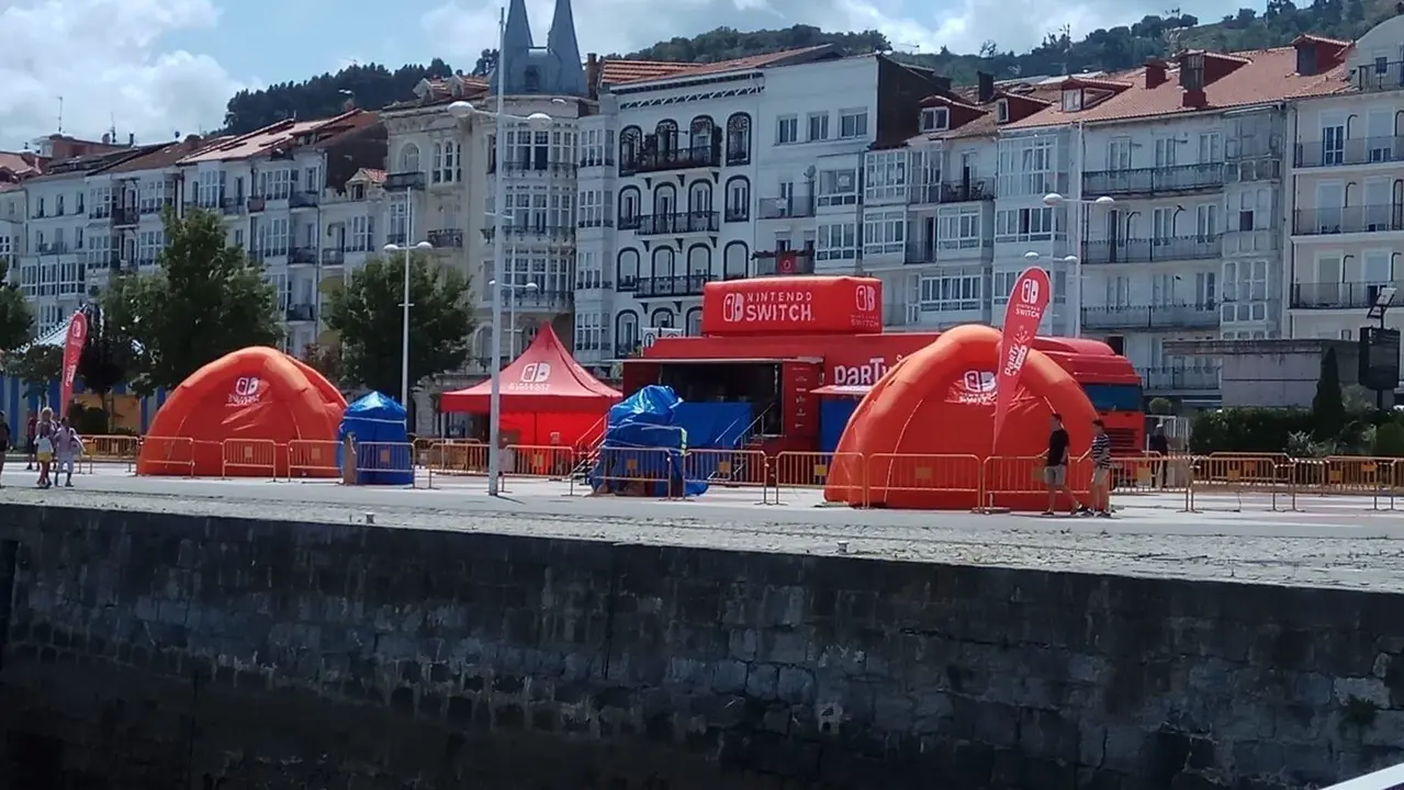 Exposici&oacute;n de videojuegos de Nintendo SWITCH TOUR