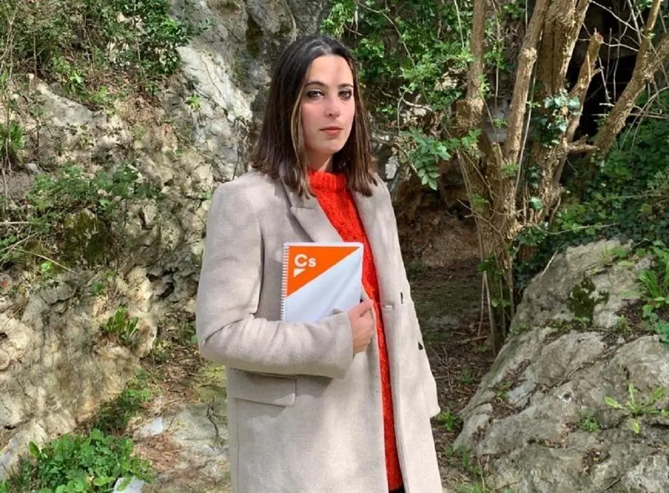 La concejala de Ciudadanos (Cs) en Argo&ntilde;os, Cristina Quintanilla