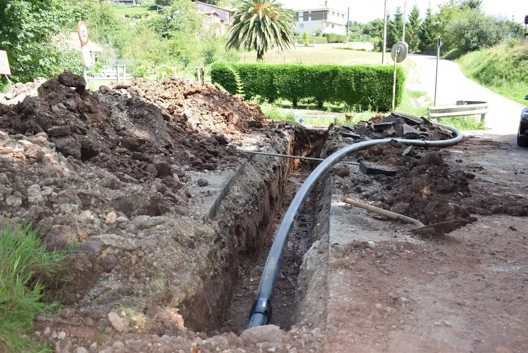 Obra de renovaci&oacute;n de abastecimiento en Vio&ntilde;o