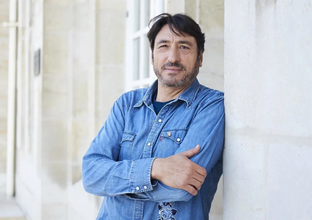 El actor Carmelo G&oacute;mez en la UIMP