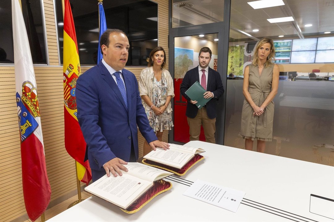 Íñigo Claramunt toma posesión como nuevo director del Servicio de Emergencias de Cantabria