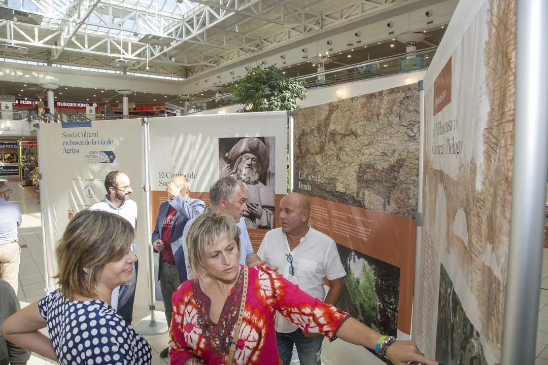 Muestra sobre V&iacute;a Agripa y el patrimonio cultural de Camargo en Valle Real