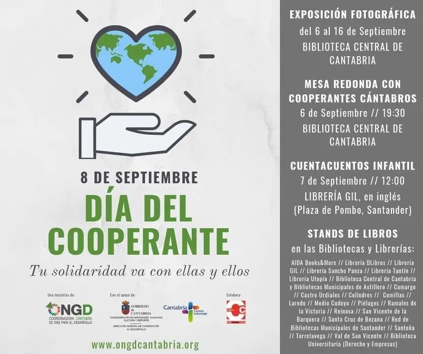 Cartel por el D&iacute;a del Cooperante