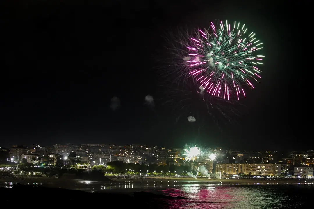 DAVID S. BUSTAMANTE 29/08/2019 SANTANDER/ CANTABRIA Fuegos Artificiales en El Sardinero