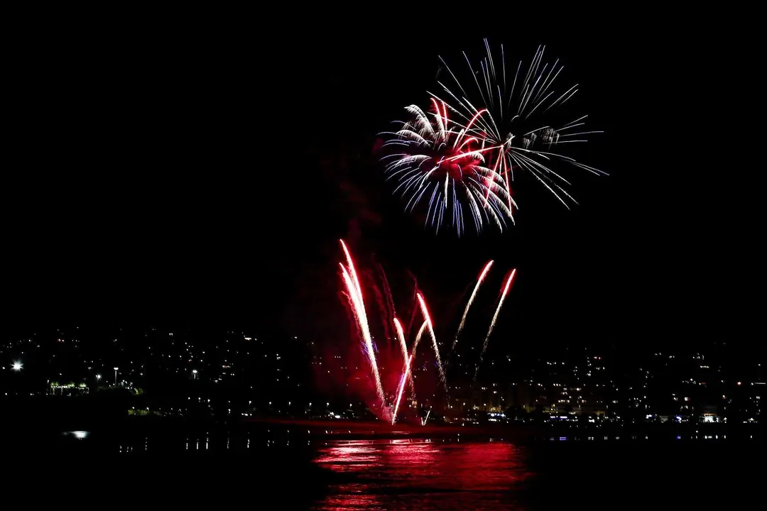 DAVID S. BUSTAMANTE 29/08/2019 SANTANDER/ CANTABRIA Fuegos Artificiales en El Sardinero
