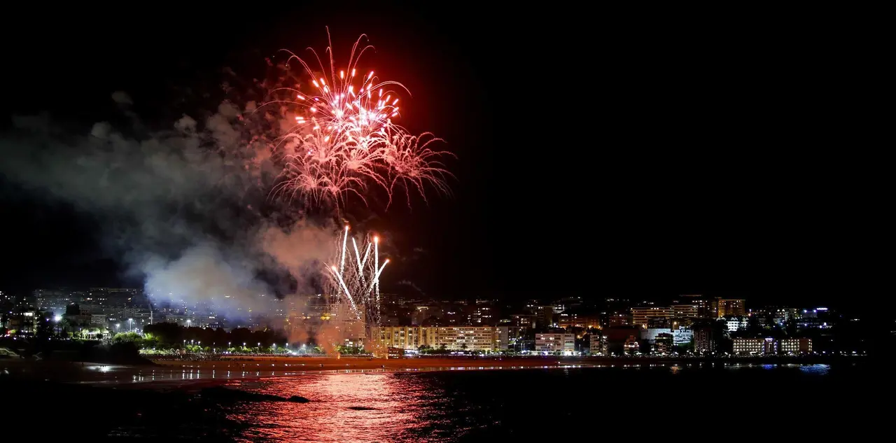 DAVID S. BUSTAMANTE 29/08/2019 SANTANDER/ CANTABRIA Fuegos Artificiales en El Sardinero