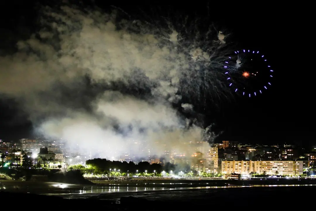 DAVID S. BUSTAMANTE 29/08/2019 SANTANDER/ CANTABRIA Fuegos Artificiales en El Sardinero
