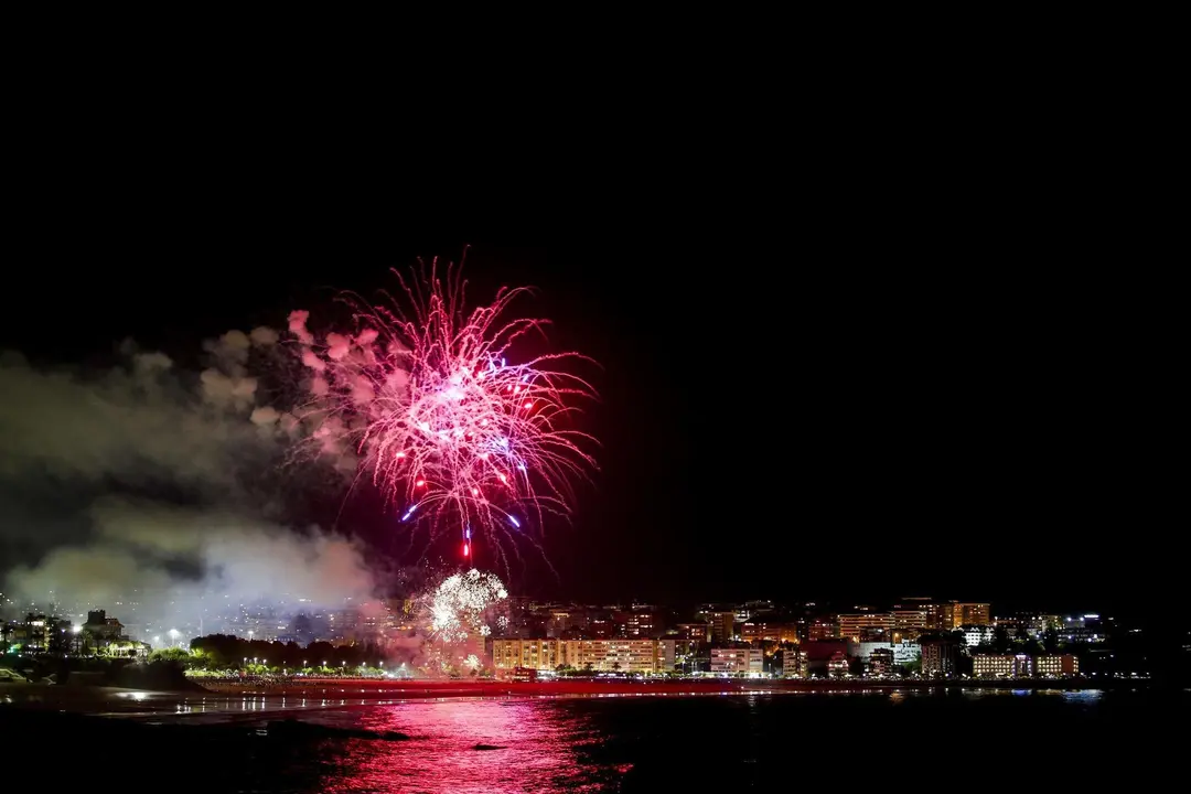 DAVID S. BUSTAMANTE 29/08/2019 SANTANDER/ CANTABRIA Fuegos Artificiales en El Sardinero