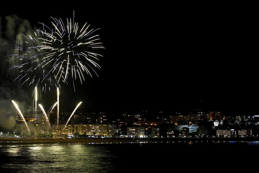 DAVID S. BUSTAMANTE 29/08/2019 SANTANDER/ CANTABRIA Fuegos Artificiales en El Sardinero