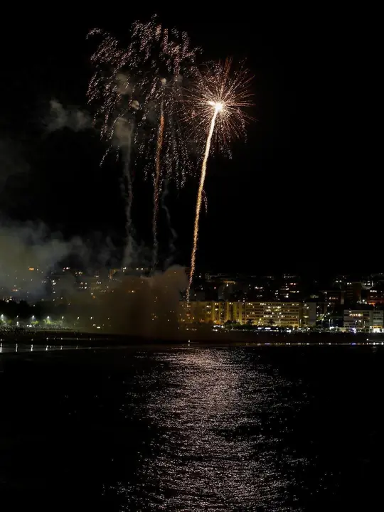 DAVID S. BUSTAMANTE 29/08/2019 SANTANDER/ CANTABRIA Fuegos Artificiales en El Sardinero