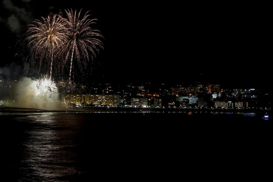 DAVID S. BUSTAMANTE 29/08/2019 SANTANDER/ CANTABRIA Fuegos Artificiales en El Sardinero