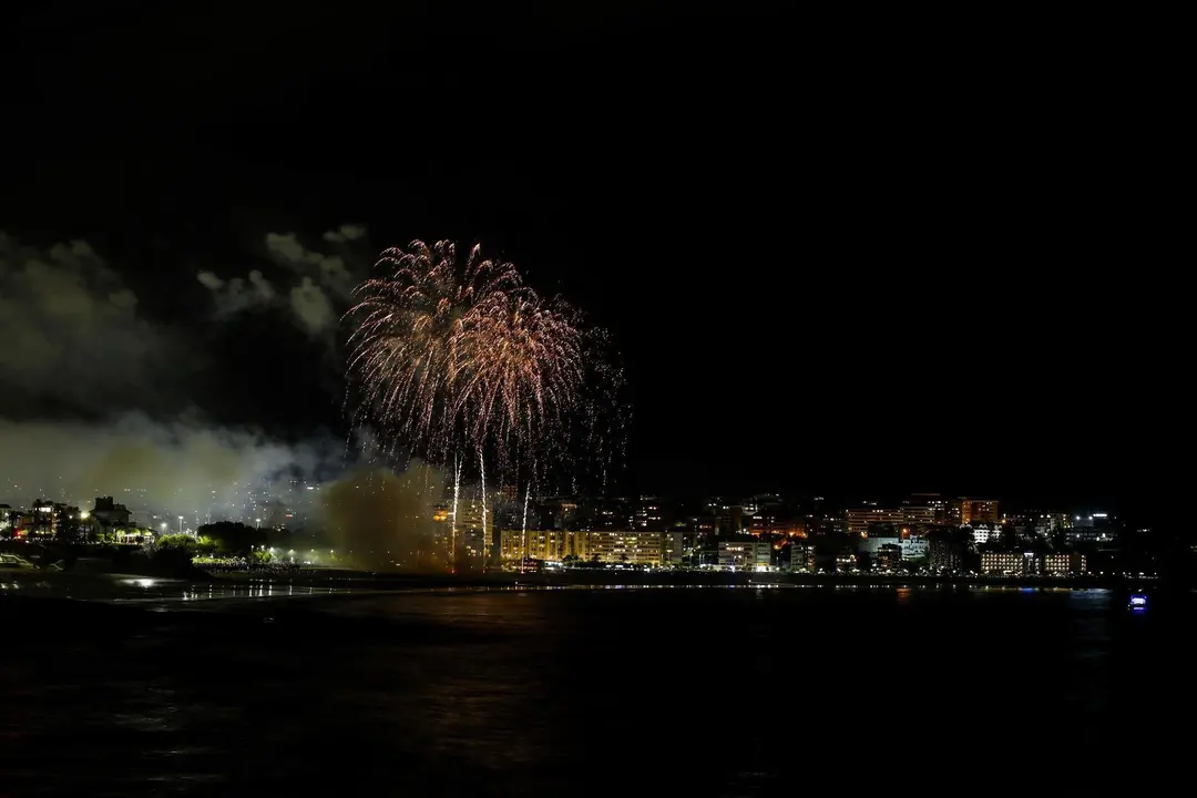 DAVID S. BUSTAMANTE 29/08/2019 SANTANDER/ CANTABRIA Fuegos Artificiales en El Sardinero