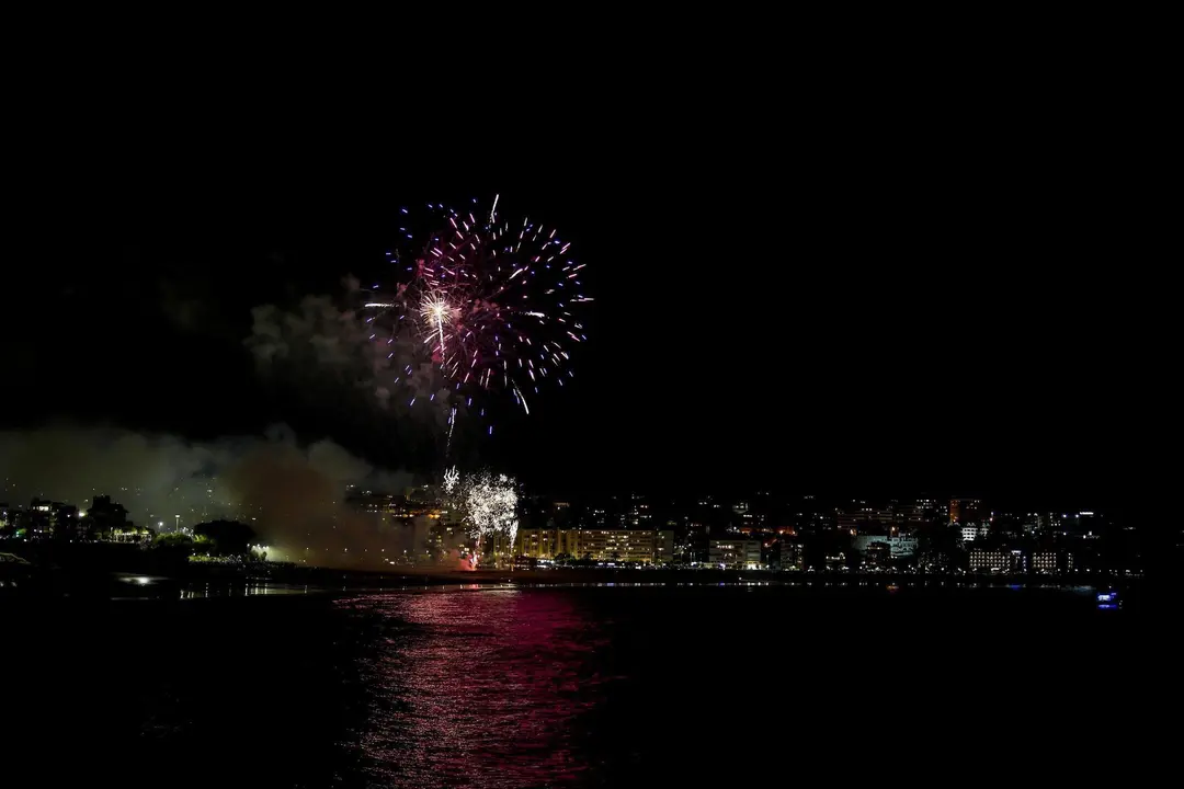 DAVID S. BUSTAMANTE 29/08/2019 SANTANDER/ CANTABRIA Fuegos Artificiales en El Sardinero