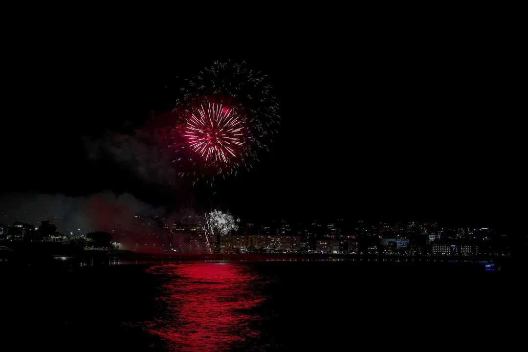 DAVID S. BUSTAMANTE 29/08/2019 SANTANDER/ CANTABRIA Fuegos Artificiales en El Sardinero