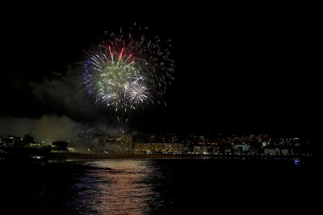 DAVID S. BUSTAMANTE 29/08/2019 SANTANDER/ CANTABRIA Fuegos Artificiales en El Sardinero