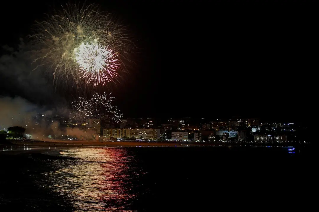 DAVID S. BUSTAMANTE 29/08/2019 SANTANDER/ CANTABRIA Fuegos Artificiales en El Sardinero