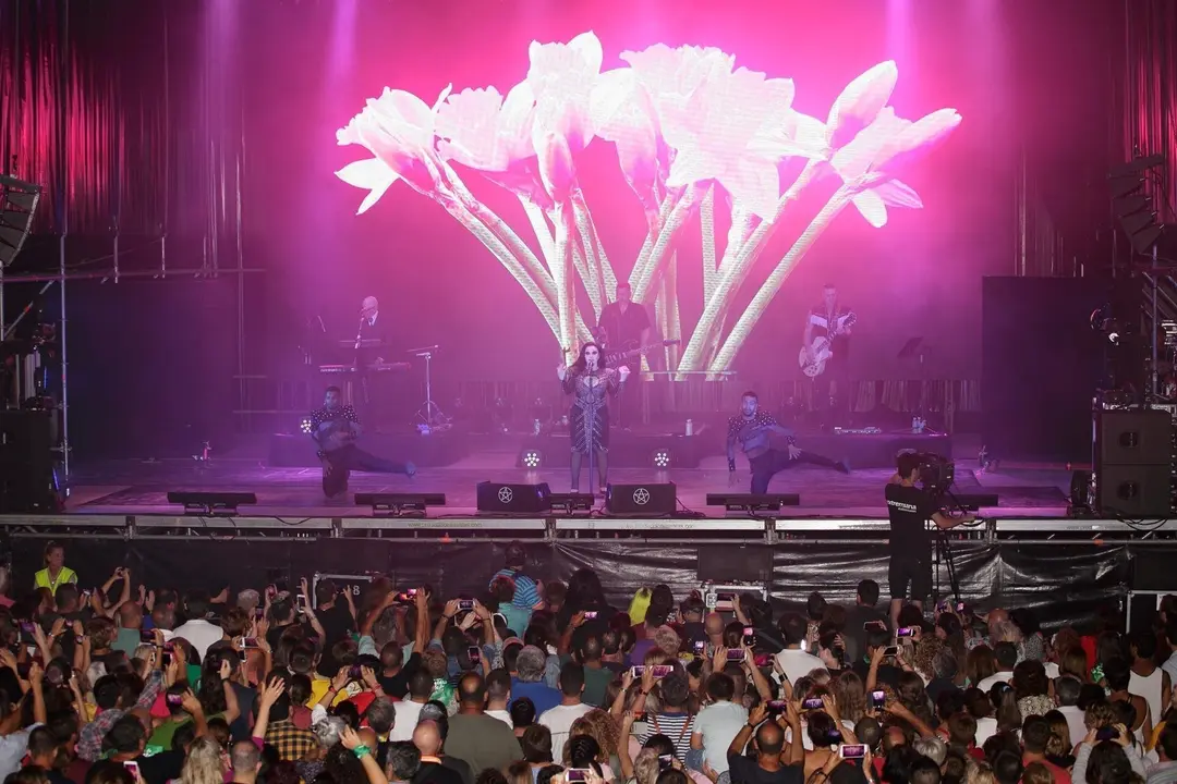 Concierto de Fangoria en Noja