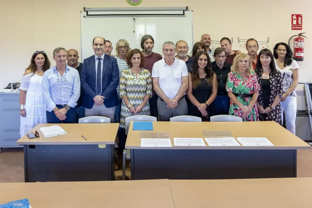 Clausura del taller de empleo en Suances