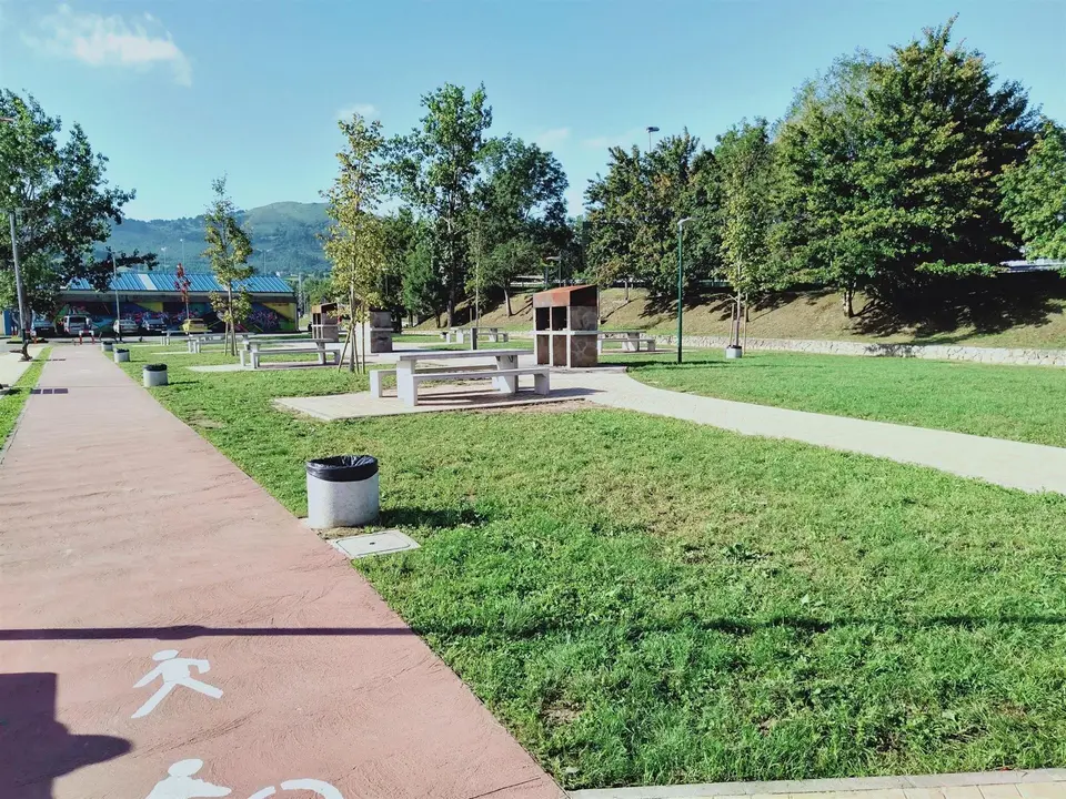 Zona de las parrillas de Astillero