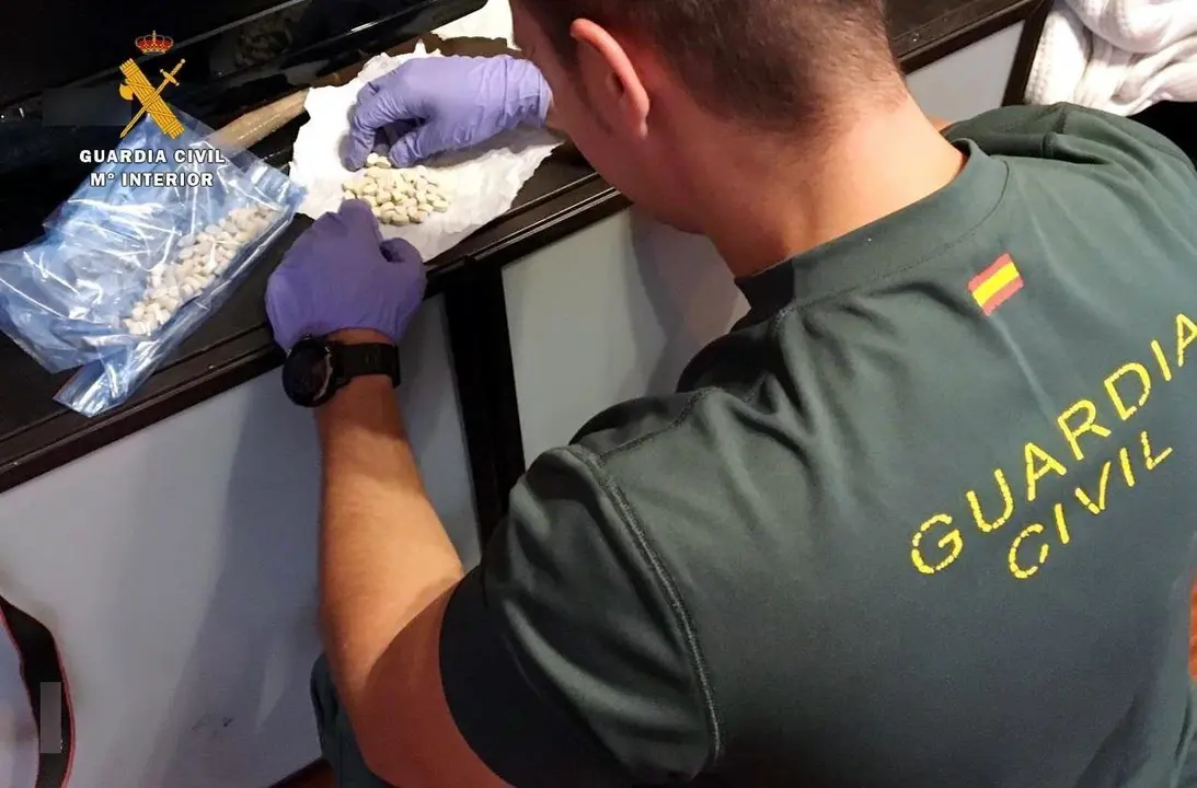 Detenidos dos j&oacute;venes por tr&aacute;fico de &eacute;xtasis y cultivo de marihuana