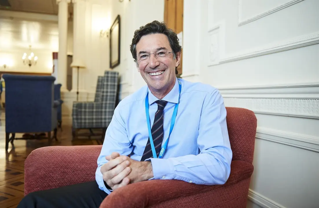 El director general de comunicaci&oacute;n de la Comisi&oacute;n Europea, Mikel Landabaso en la UIMP