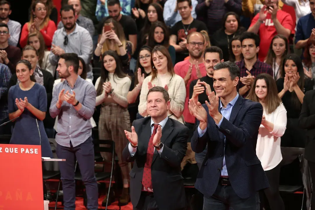  Pedro S&aacute;nchez participa en un acto con los socialistas en Toledo