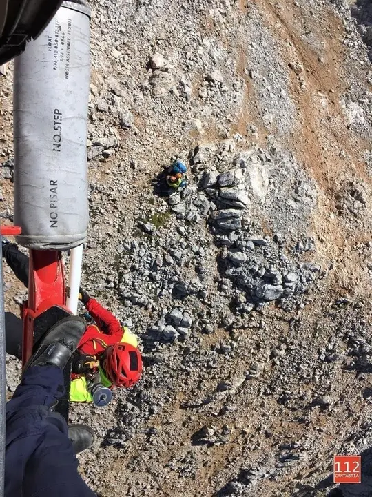 Rescate helic&oacute;ptero 112