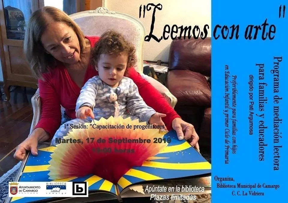 Cartel de 'Leemos con arte'