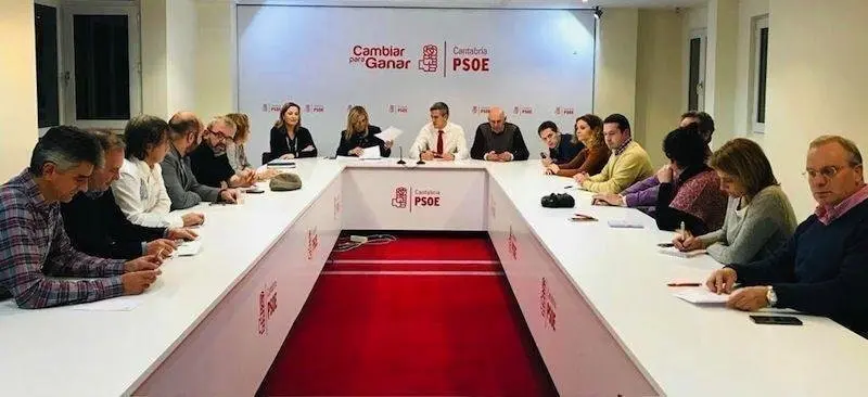 Reuni&oacute;n Comit&eacute; Ejecutivo PSOE Cantabria
