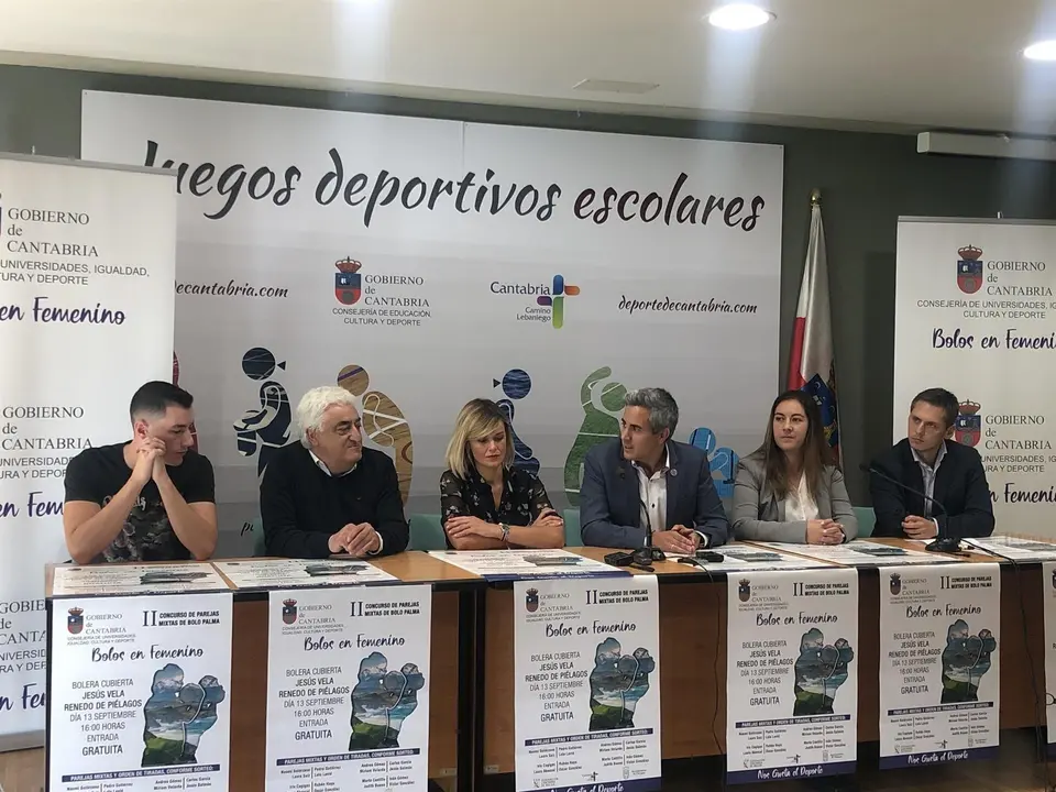 Presentaci&oacute;n II concurso de parejas mixtas de bolo palma