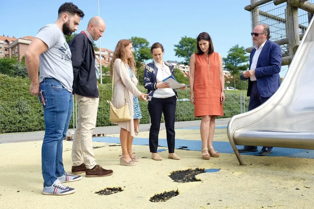 Nota De Prensa, Foto Y Audio Inicio Obras Renovaci&oacute;n Parques Las Llamas Y La Magdalena