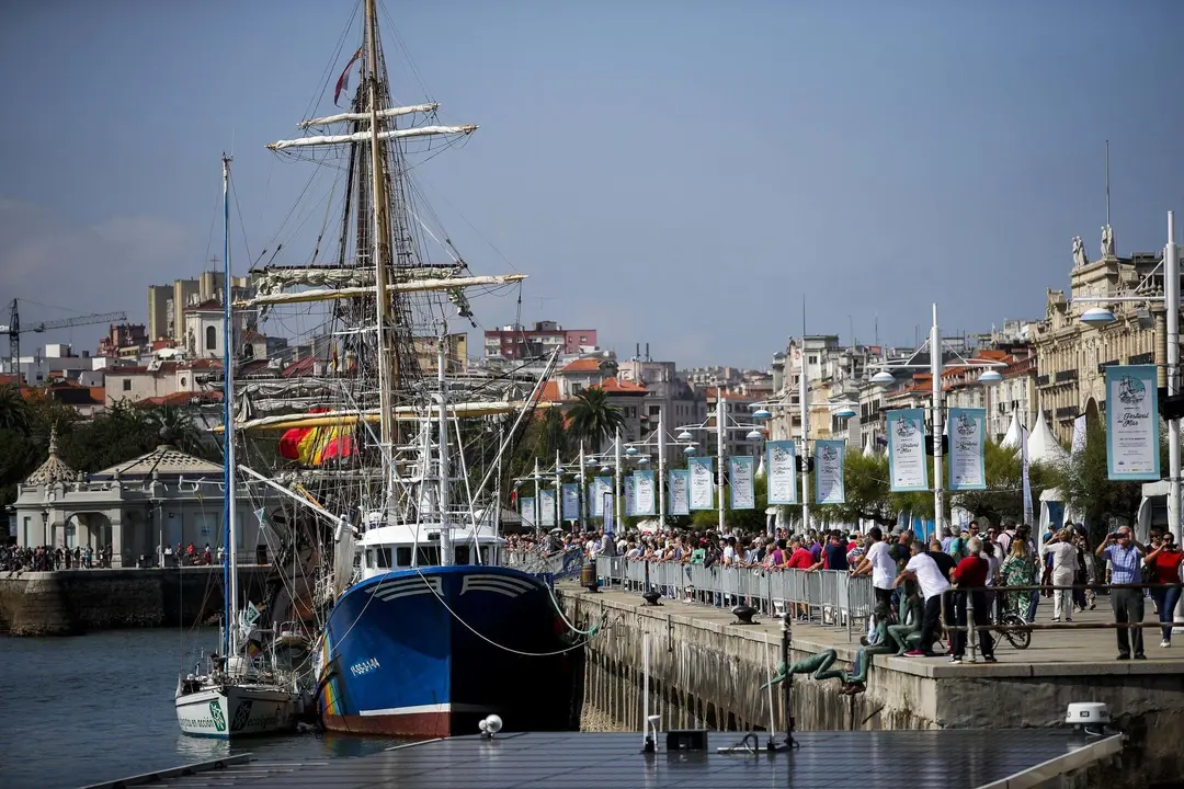 DAVID S. BUSTAMANTE 13/09/2019 SANTANDER/ CANTABRIA Simulacro de rescate con el helicoptero del 112 del Gobierno de Cantabria