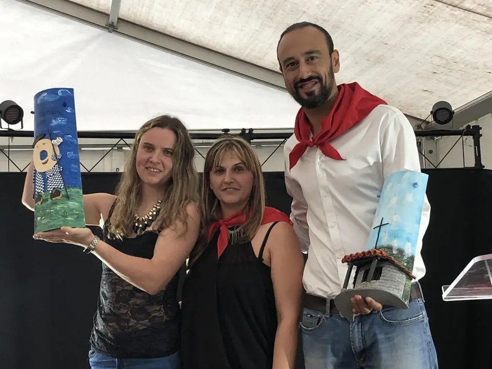 El alcalde de Torrelavega, Javier L&oacute;pez Estrada, pronuncia el preg&oacute;n de las fiestas de San Cipriano en Cartes