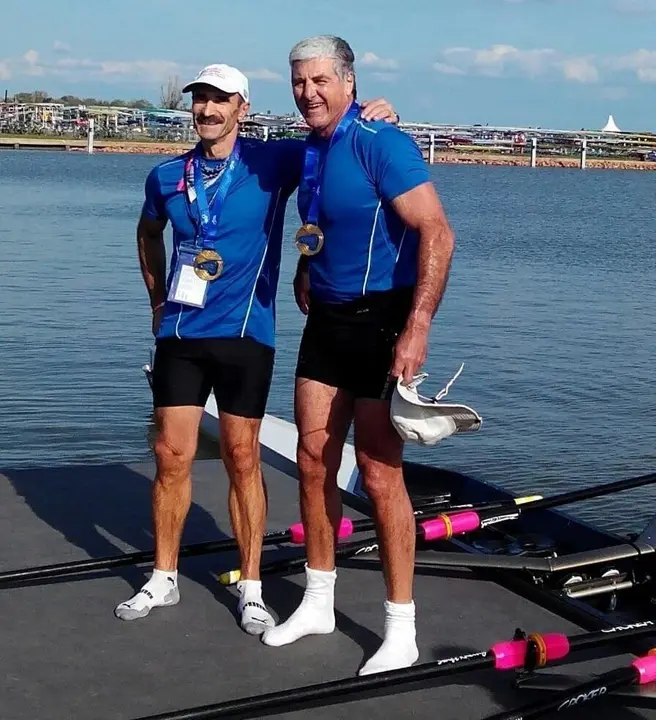 Remero santo&ntilde;&eacute;s Agust&iacute;n Garay