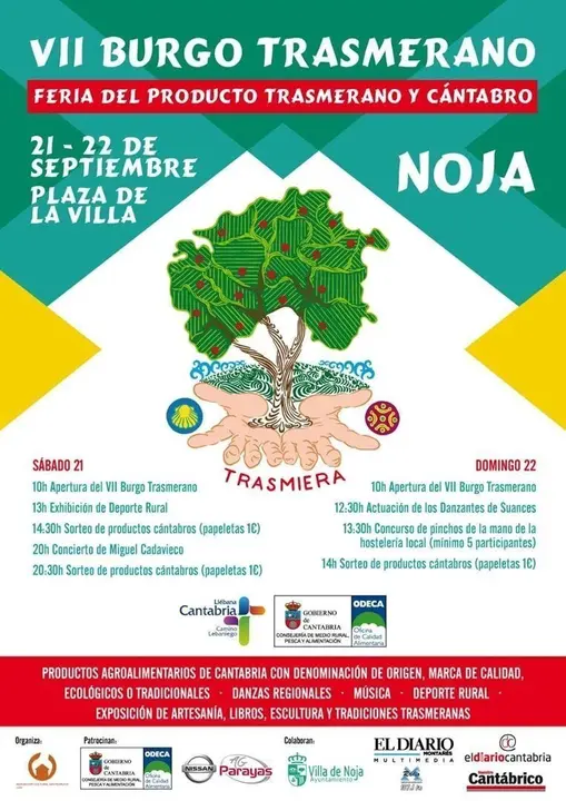 Cartel de la VII Feria del Burgo Trasmerano