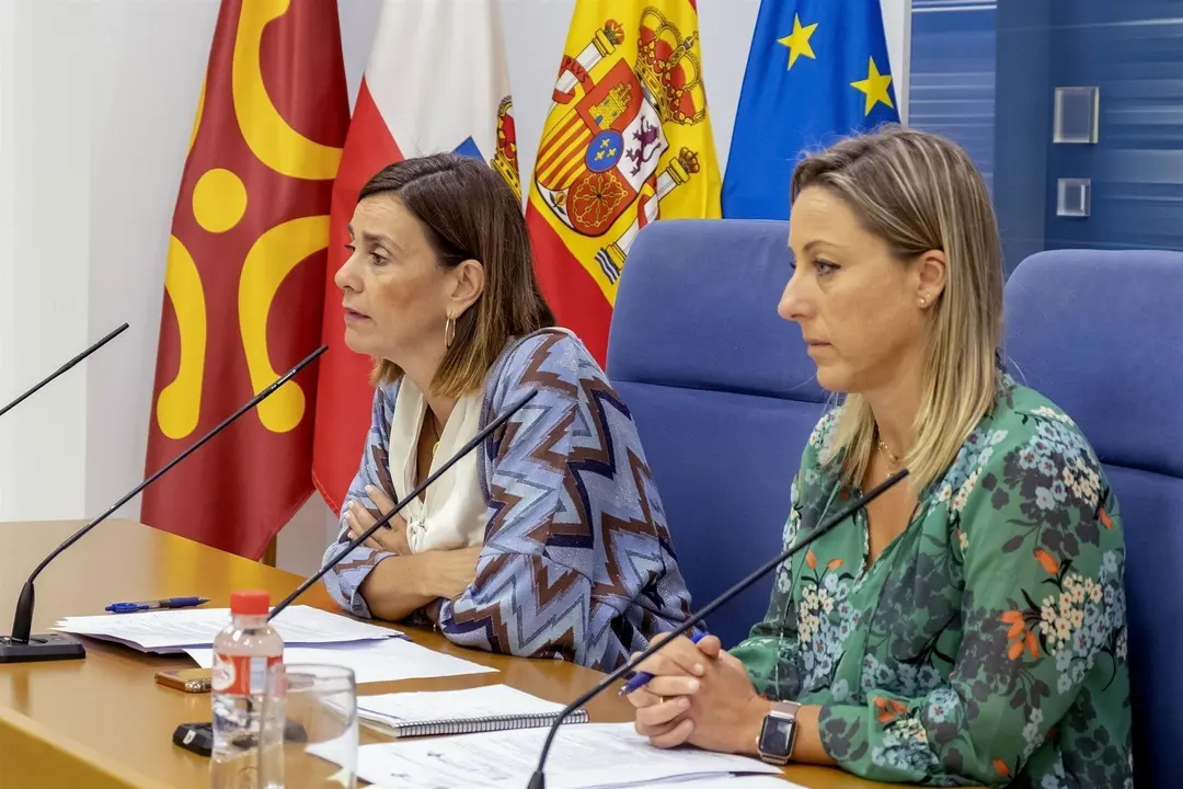 La consejera de Presidencia, Paula Fern&aacute;ndez, presenta el calendario de la OEP