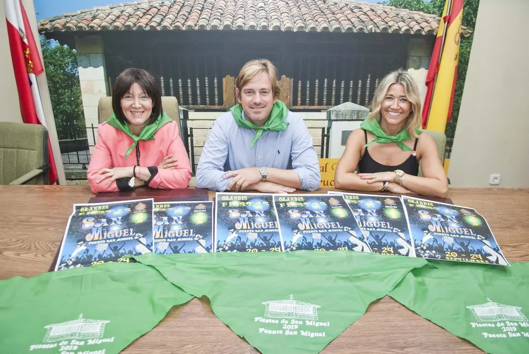 Presentaci&oacute;n de las fiestas de Puente San Miguel