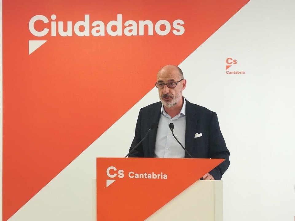 Félix Álvarez, líder y diputado de Cs Cantabria