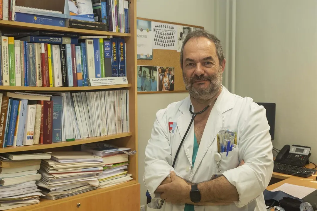 El geriatra Carlos Fern&aacute;ndez Viadero