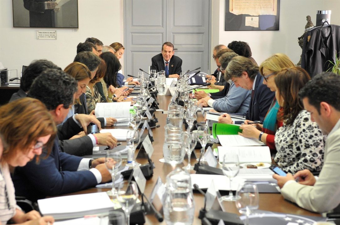 Abel Caballero preside la última reunión de la Junta de Gobierno de la Federación Española de Municipios y Provincias (FEMP) previa a las elecciones municipales del 26 de mayo de 2019.