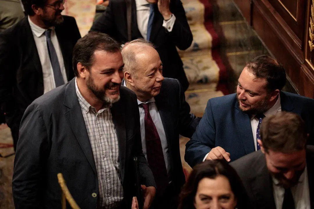 El diputado de Cs por Cantabria Rub&eacute;n G&oacute;mez en el Congreso