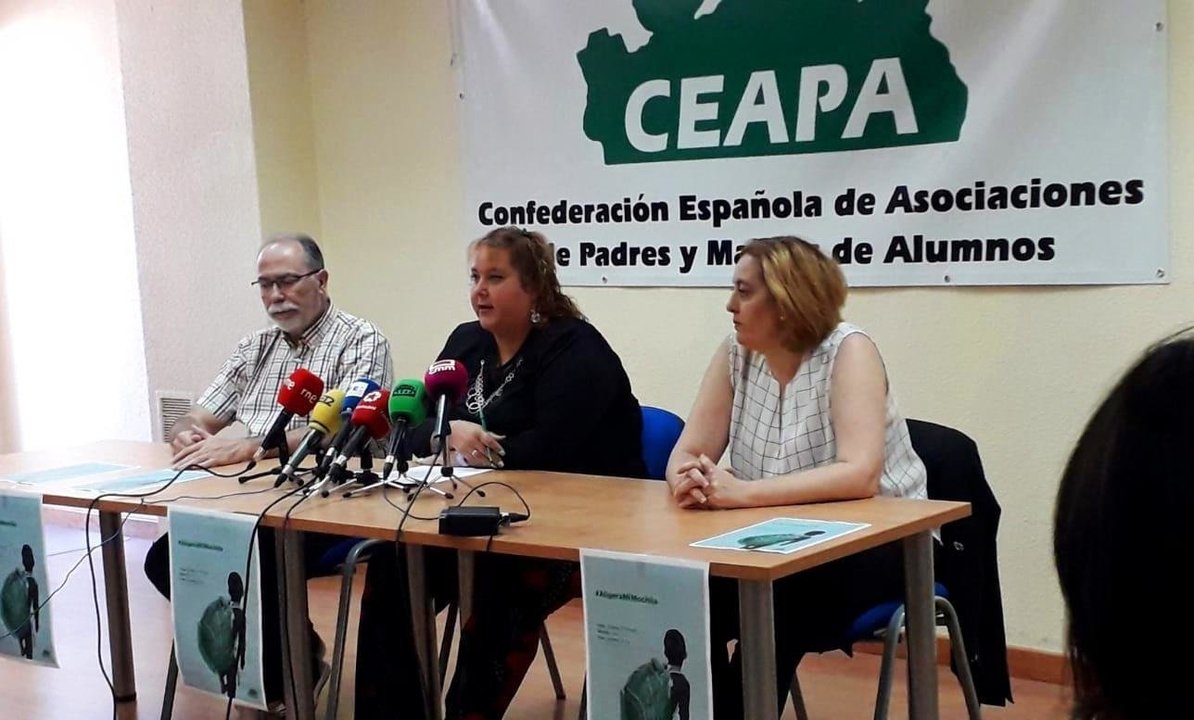 La Confederación Española de Asociaciones de Padres y Madres de Alumnos (CEAPA) hace balance del inicio del curso 2019/2020